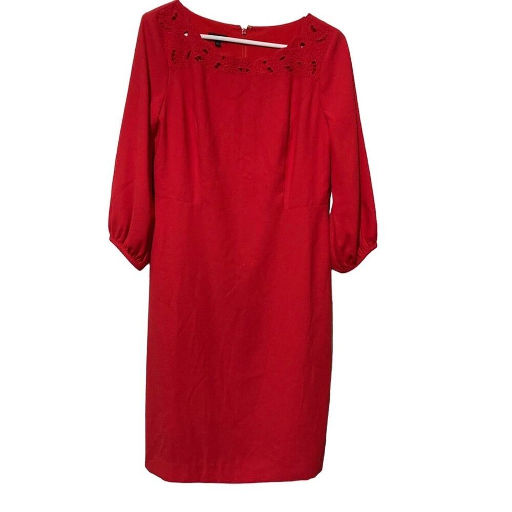 Talbot Women’s Size 2 Red Party Cocktail Dress Holiday Christmas